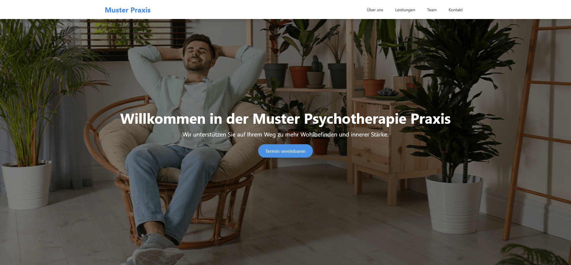 Musterpraxis Psychotherapie